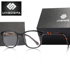 Small Retro Gaming Computer Glasses Frame Men Anti Blue Light Optical Prescription Eyeglasses Frame Women Myopia Acetate Vintage