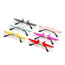 Load image into Gallery viewer, Small Rimless Sunglasses Women 2023 Vintage Popular Travel Funny Eyewear Sexy Prom Framless Sun Glasses For Men