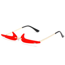 Load image into Gallery viewer, Small Rimless Sunglasses Women 2023 Vintage Popular Travel Funny Eyewear Sexy Prom Framless Sun Glasses For Men