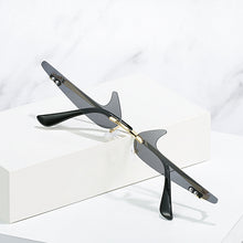 Load image into Gallery viewer, Small Rimless Sunglasses Women 2023 Vintage Popular Travel Funny Eyewear Sexy Prom Framless Sun Glasses For Men