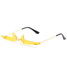 Load image into Gallery viewer, Small Rimless Sunglasses Women 2023 Vintage Popular Travel Funny Eyewear Sexy Prom Framless Sun Glasses For Men