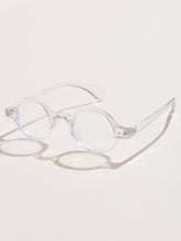 Load image into Gallery viewer, Small Round Anti Blue Glasses Men Women Computer Goggles Round Transparent Eyeglass Brand Design Vintage Frame