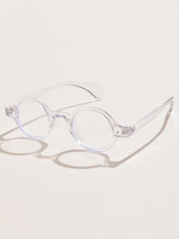 Load image into Gallery viewer, Small Round Anti Blue Glasses Men Women Computer Goggles Round Transparent Eyeglass Brand Design Vintage Frame