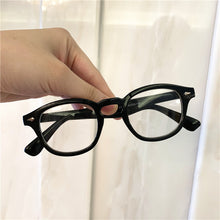 Load image into Gallery viewer, Small Round Glasses Frame Brand Designer Clear Optical Eyeglasses Retro Transparent Lens Eyewear Vintage Spectacle