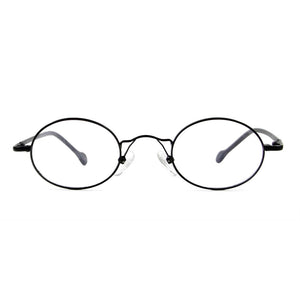 Small Round Glasses Vintage Metal Oval Gold Black Eyeglasses Frame Women Men Full Rim Spectacles For Prescription Glasses
