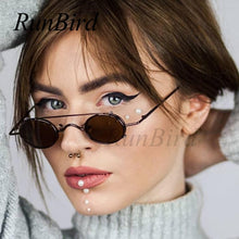 Load image into Gallery viewer, Small Round Steampunk Sunglasses Men Women Retro Metal Clip on Steam Punk Sun Glasses for Male Vintage Gothic Goggles 1304R