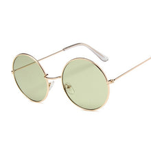 Load image into Gallery viewer, Small Round Sunglasses Women Famous Brand Designer Vintage Sun Glasses Female Retro Personality Metal Eyewear Style