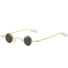 Load image into Gallery viewer, Small Round Sunglasses Women Retro Trending Wide Bridge Brand Designer Punk Sun Glasses Steampunk Vintage Goggles Black Shades