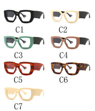 Load image into Gallery viewer, Small Square Eyeglasses Women 2023 Green Leopard Anti-Blue Light Optical Frame Prescription Glasses Oculos De Grau Feminino