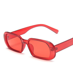 Small Square Frame Sunglasses Woman Trend Colorful Ocean Lens Eyeglasses  Designer Sun Glasses oculos feminino Gafas