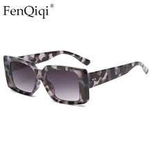 Load image into Gallery viewer, Small Square Leopard Sun Glasses Brand Desinger Pink Sunglasses Women 2023 Rectangle Luxe Zonnebril Dames Sun Glasses Fashion