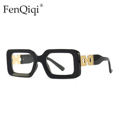 Small Square Optical Frames For Women Mens Anti-Blue Light Optical Frame Eyewear Prescription Glasses