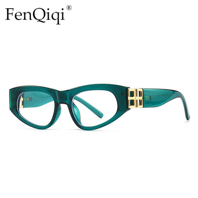 Small Square Optical Frames For Women Mens Anti-Blue Light Optical Frame Eyewear Prescription Glasses