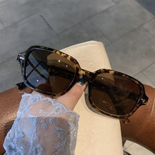 Load image into Gallery viewer, Small Square Sunglasses Women Brand Designer Vintage Sun Glasses Female Retro Rivet Black Yellow Oculos De Sol Feminino