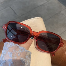 Load image into Gallery viewer, Small Square Sunglasses Women Brand Designer Vintage Sun Glasses Female Retro Rivet Black Yellow Oculos De Sol Feminino