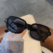 Load image into Gallery viewer, Small Square Sunglasses Women Brand Designer Vintage Sun Glasses Female Retro Rivet Black Yellow Oculos De Sol Feminino