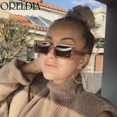 Small Square Sunglasses Women Men Trendy Vintage Brand Design Green Gradient Lens Sun Glasses For Female Eyewear UV400