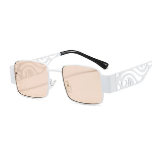 Small Square Sunglasses Women Men Trendy Vintage Brand Design Green Gradient Lens Sun Glasses For Female Eyewear UV400