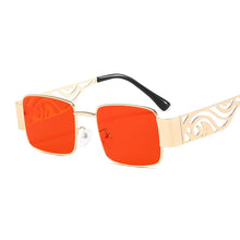 Load image into Gallery viewer, Small Square Sunglasses Women Men Trendy Vintage Brand Design Green Gradient Lens Sun Glasses For Female Eyewear UV400