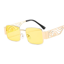 Load image into Gallery viewer, Small Square Sunglasses Women Men Trendy Vintage Brand Design Green Gradient Lens Sun Glasses For Female Eyewear UV400