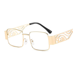 Small Square Sunglasses Women Men Trendy Vintage Brand Design Green Gradient Lens Sun Glasses For Female Eyewear UV400