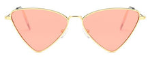Load image into Gallery viewer, Small Triangle Cat Eye Sunglasses Women Vintage  Sun Glasses Female Ladies Cateyes Sunglass 2022 Retro Glasses