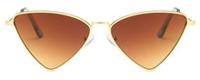 Load image into Gallery viewer, Small Triangle Cat Eye Sunglasses Women Vintage  Sun Glasses Female Ladies Cateyes Sunglass 2022 Retro Glasses