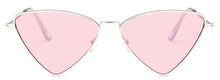 Load image into Gallery viewer, Small Triangle Cat Eye Sunglasses Women Vintage  Sun Glasses Female Ladies Cateyes Sunglass 2022 Retro Glasses