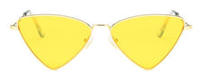 Load image into Gallery viewer, Small Triangle Cat Eye Sunglasses Women Vintage  Sun Glasses Female Ladies Cateyes Sunglass 2022 Retro Glasses