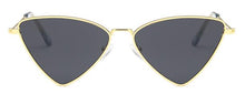 Load image into Gallery viewer, Small Triangle Cat Eye Sunglasses Women Vintage  Sun Glasses Female Ladies Cateyes Sunglass 2022 Retro Glasses