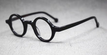 Load image into Gallery viewer, Small Vintage Round Hand Made Eyeglass Frames Full Rim Acetate Retro Glasses Eyewear Rx able