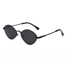 Load image into Gallery viewer, Small Vintage Sunglasss Women Men 2023  Brand Designer Alloy Oval Sun Glasses Men Irregular Shades Oculos Feminino