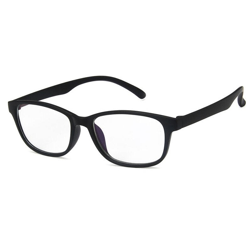Small Vintage Transparent Lens Men Glasses Women PC Frame Eyewear Classic Plastic Male Eyeglasses Adult