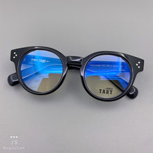 Load image into Gallery viewer, Small brand thickened hardened acetate glasses frame 48 yards round retro glasses trend