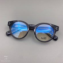 Load image into Gallery viewer, Small brand thickened hardened acetate glasses frame 48 yards round retro glasses trend