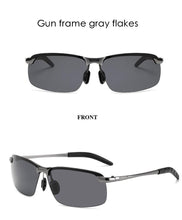 Load image into Gallery viewer, Smart Men&#39;s Day Night Dual-Use Driver Mirror Metal Sunglasses Night Vision Eyes Smart Color-Changing Polarized Sunglasses GH884