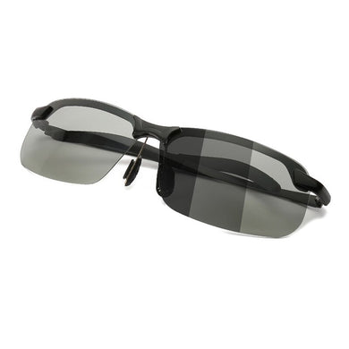 Smart Photochromic Polarized Sunglasses UV Protection Anti Glares Sunglasses Adjustable Temple For Driving Fishing -B5