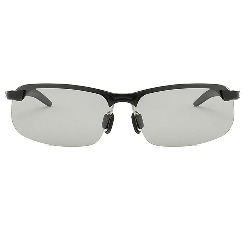 Smart Photochromic Polarized Sunglasses UV Protection Anti Glares Sunglasses Adjustable Temple For Driving Fishing -WT