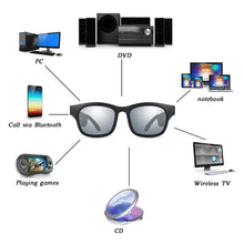 Load image into Gallery viewer, Smart Wireless Bluetooth Sunglasses Music Glasses Outdoor Cycling Sunglasses Portable Sports Noise Reduction Open Headphone