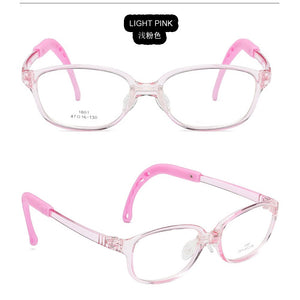 Soft Antiskid Children Optical frames Flexible Spectacles Light Glasses Boys Girls Eyewear Myopia Non-Slipping Vision Eyeglasses