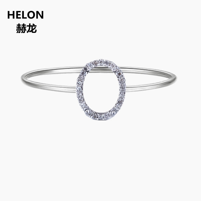 Solid 14k White Gold Natural Diamonds Engagement Wedding Ring Certified Diamond Halo Women Party Ring Unique