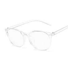 Carica l&#39;immagine nel visualizzatore di Gallery, Spectacle Frame Cat Eye Glasses Frame Clear Lens Women Brand Eyewear Optical Frames Myopia Nerd Black Eyeglasses Frame