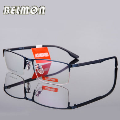 Spectacle Frame Eyeglasses Men Computer Optical Myopia Prescription Glasses Frame For Male Transparent Armacao  de RS110