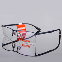Load image into Gallery viewer, Spectacle Frame Eyeglasses Men Computer Optical Myopia Prescription Glasses Frame For Male Transparent Armacao  de RS110