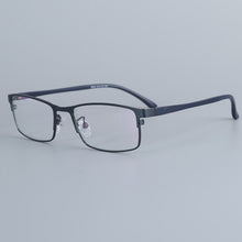 Carica l&#39;immagine nel visualizzatore di Gallery, Spectacle Frame Men Eyeglasses Nerd Computer Optical  Myopia Prescription Clear Lens Eye Glasses Frame For Male Eyewear 6602