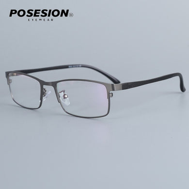 Spectacle Frame Men Eyeglasses Nerd Computer Optical  Myopia Prescription Clear Lens Eye Glasses Frame For Male Eyewear 6602