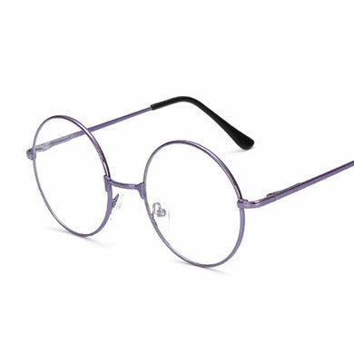 Spectacle Frame Round Glasses Frame Clear Lens Women Brand Eyewear Optical Frames Myopia Nerd Black Eyeglasses Frame