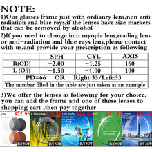 Carica l'immagine nel visualizzatore di Gallery, Spectacle Frame Women Eyeglasses Computer Myopia Optical For Female Vintage Ladies Eyewear Clear Lens Glasses Frame  RS467