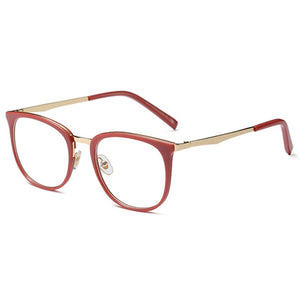 Spectacle Frame Women Eyeglasses Computer Prescription Myopia Optical For Female Eyewear Clear Lens Acetate Glasses Frame RS463