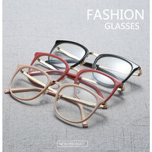 Load image into Gallery viewer, Spectacle Frame Women Eyeglasses Computer Prescription Myopia Optical For Female Eyewear Clear Lens Acetate Glasses Frame RS463
